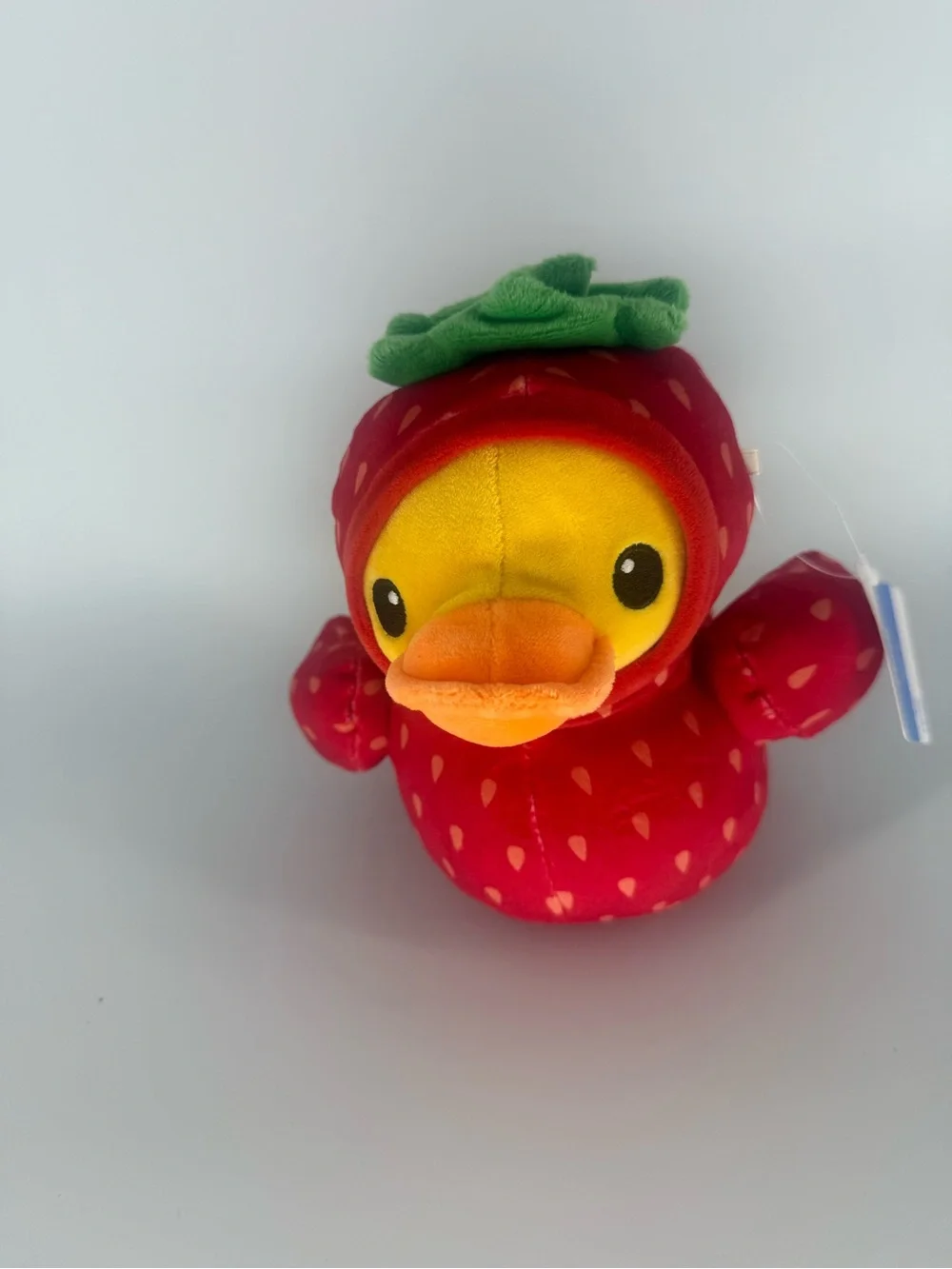 Way to Celebrate Strawberry Duck Plush Small Summer Quackers Stuffed Animal New